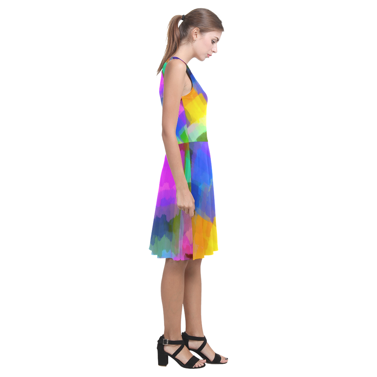 Colors and joy 2 by FeelGood Atalanta Casual Sundress(Model D04)