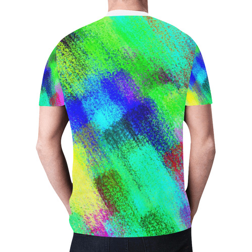 Colors and joy 3 by FeelGood New All Over Print T-shirt for Men (Model T45)
