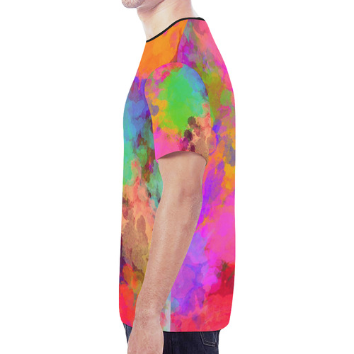 Colors and joy 4 by FeelGood New All Over Print T-shirt for Men (Model T45)
