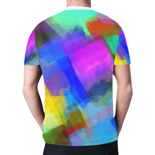 Colors and joy 2 by FeelGood New All Over Print T-shirt for Men (Model T45)