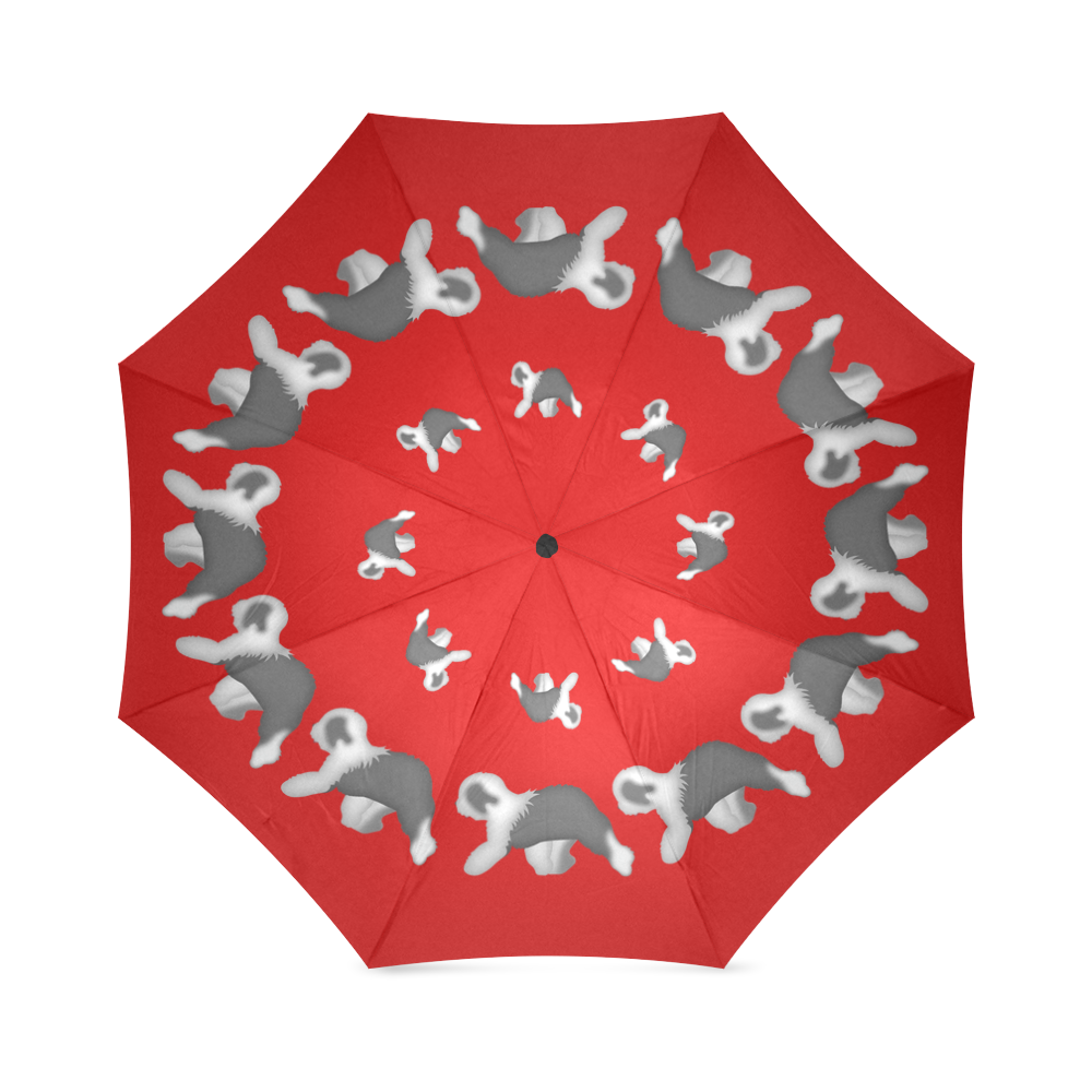 dual circles Foldable Umbrella (Model U01)