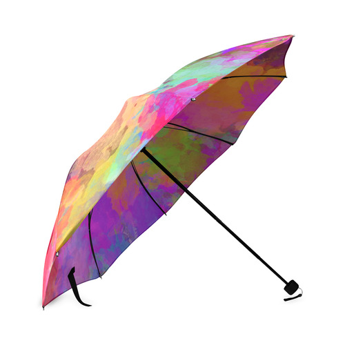 Colors and joy 4 by FeelGood Foldable Umbrella (Model U01)