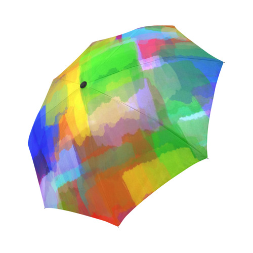 Colors and joy 2 by FeelGood Auto-Foldable Umbrella (Model U04)