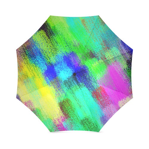 Colors and joy 3 by FeelGood Foldable Umbrella (Model U01)
