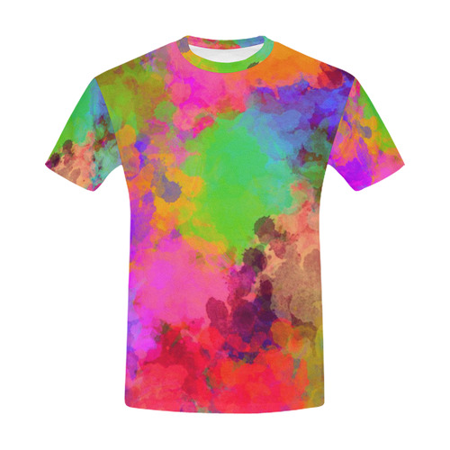 Colors and joy 4 by FeelGood All Over Print T-Shirt for Men (USA Size) (Model T40)