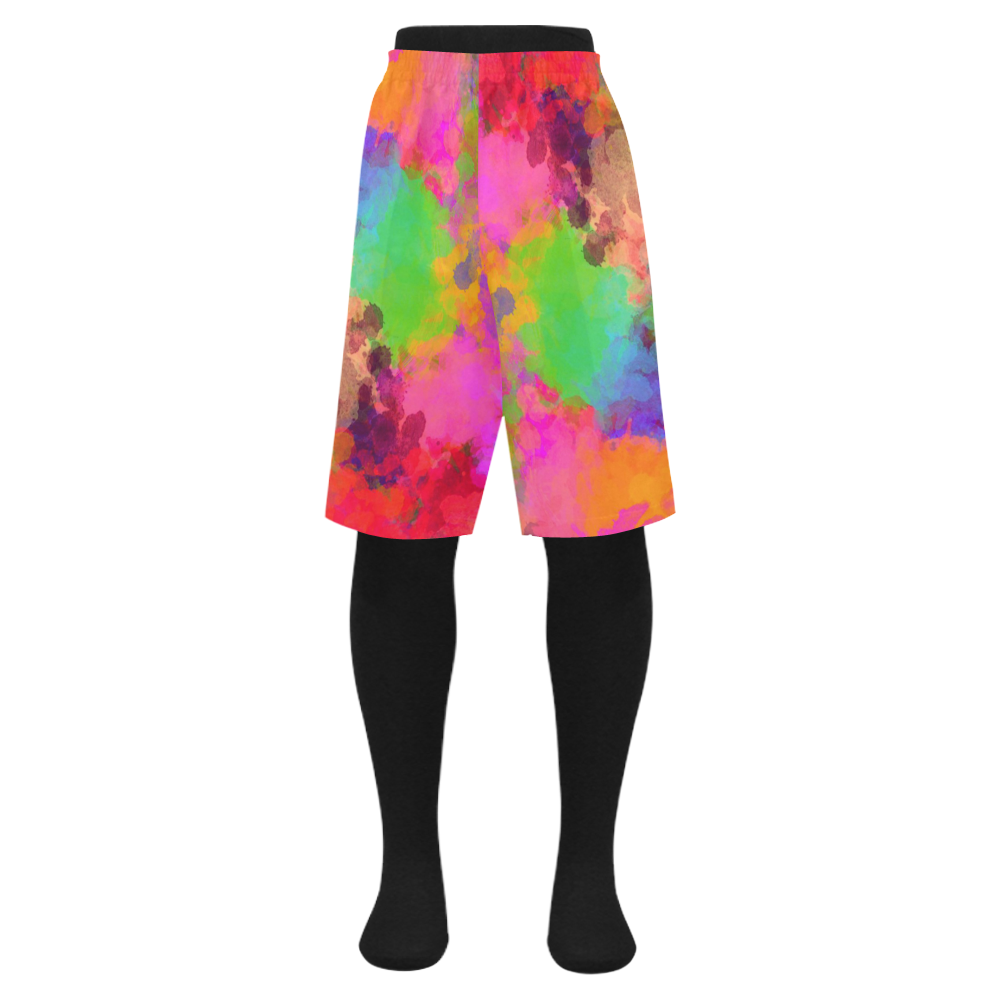 Colors and joy 4 by FeelGood Men's Swim Trunk (Model L21)