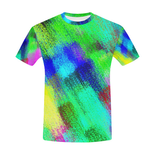 Colors and joy 3 by FeelGood All Over Print T-Shirt for Men (USA Size) (Model T40)