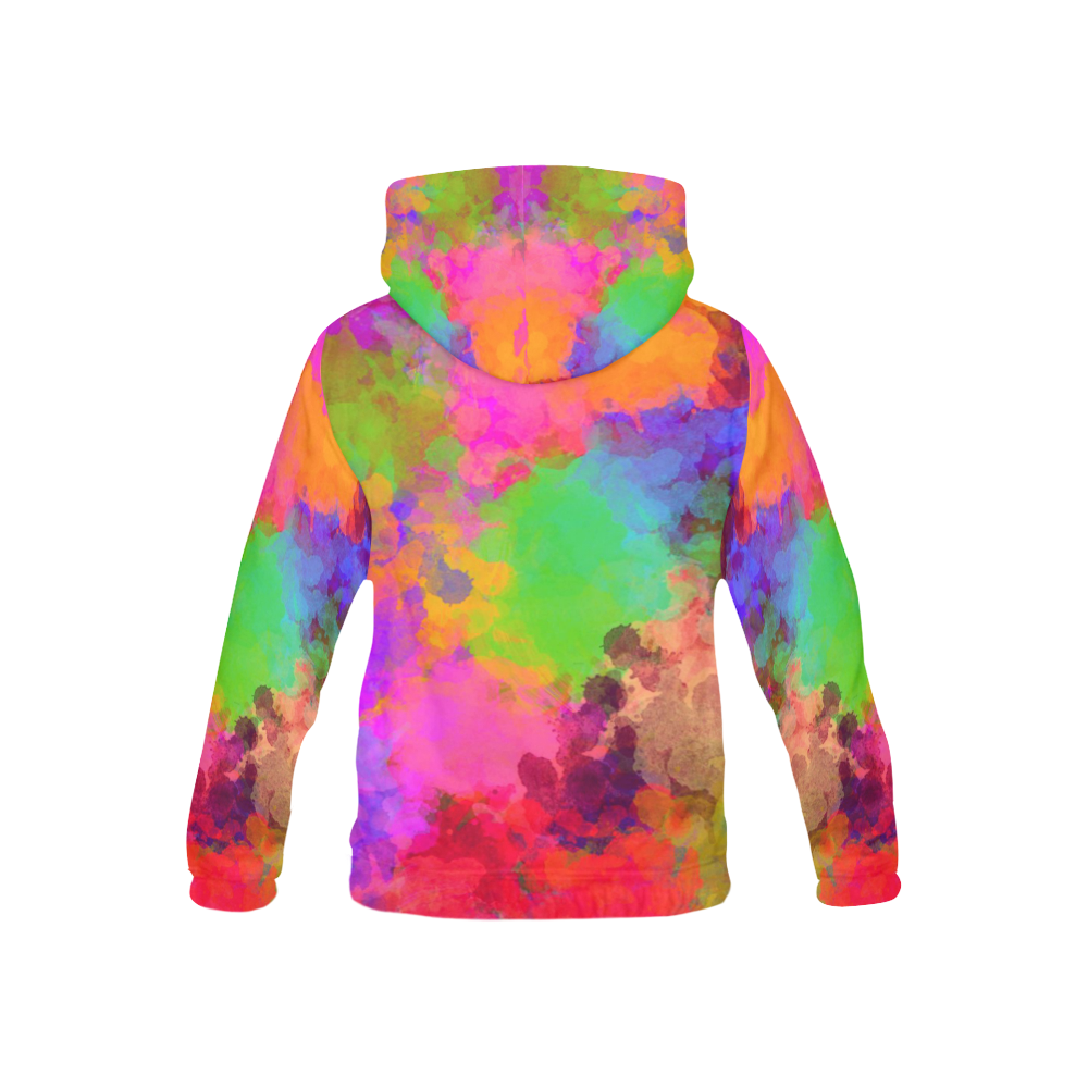 Colors and joy 4 by FeelGood All Over Print Hoodie for Kid (USA Size) (Model H13)