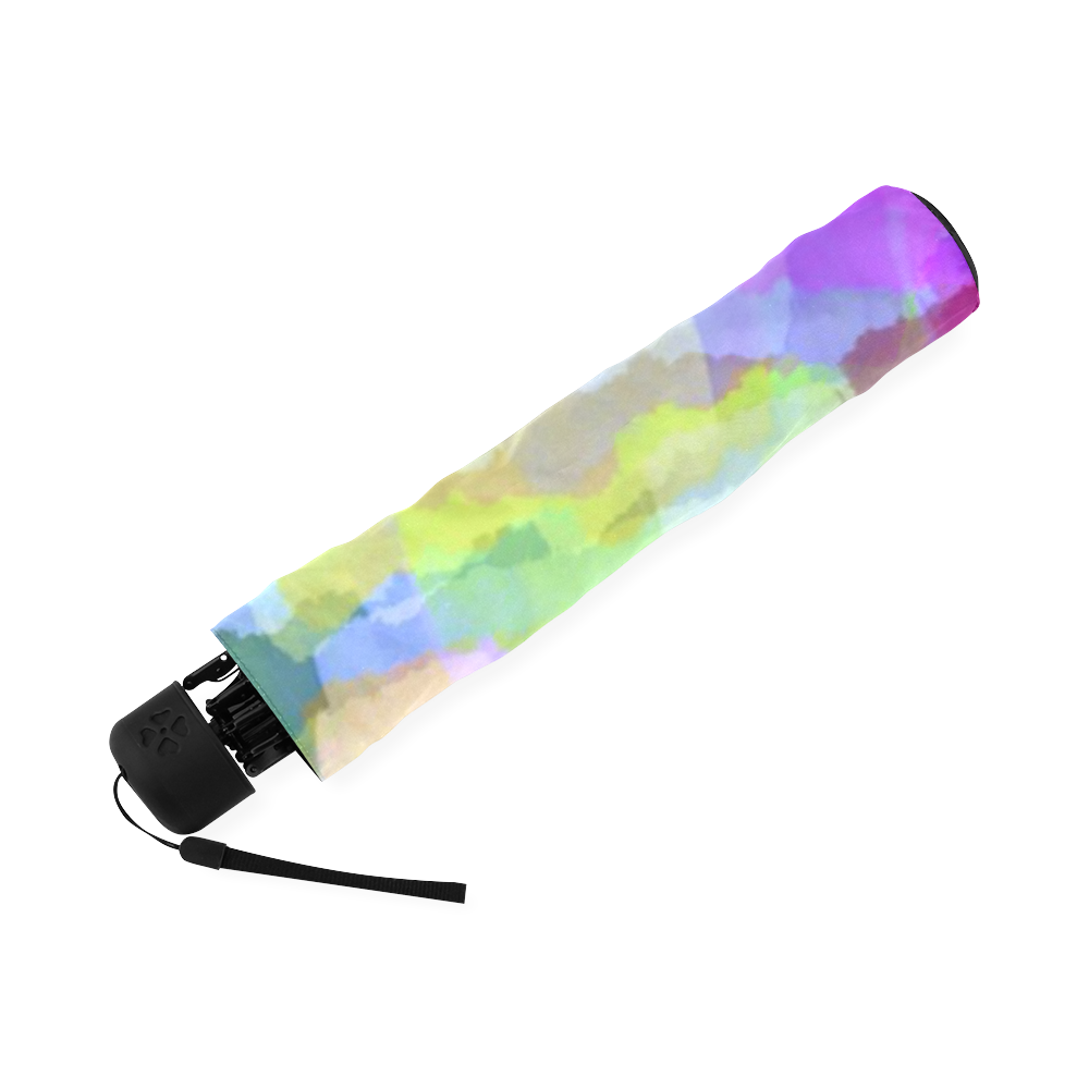 Colors and joy 2 by FeelGood Foldable Umbrella (Model U01)