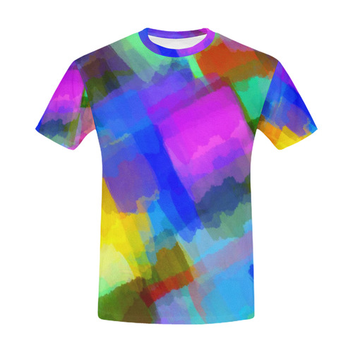 Colors and joy 2 by FeelGood All Over Print T-Shirt for Men (USA Size) (Model T40)
