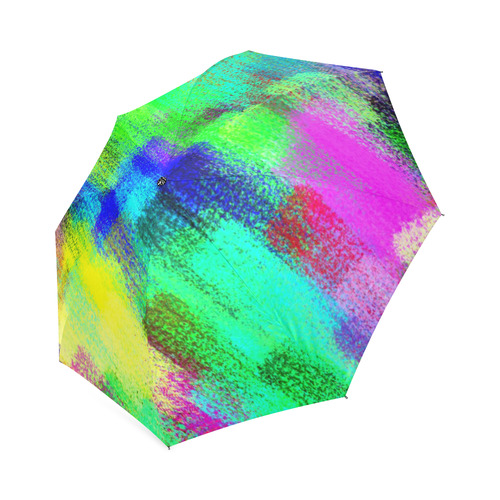 Colors and joy 3 by FeelGood Foldable Umbrella (Model U01)