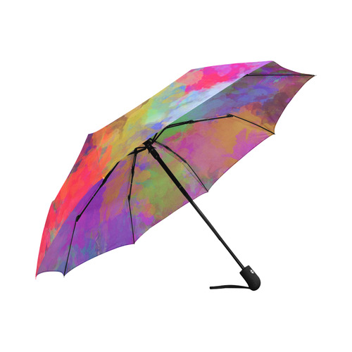 Colors and joy 4 by FeelGood Auto-Foldable Umbrella (Model U04)