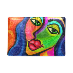 Abstract Fauvist Female Portrait Custom NoteBook B5