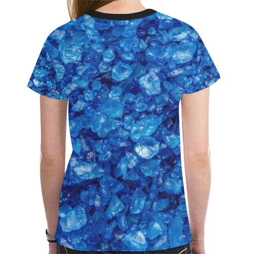 small sparkling pebbles (1)by JamColors New All Over Print T-shirt for Women (Model T45)