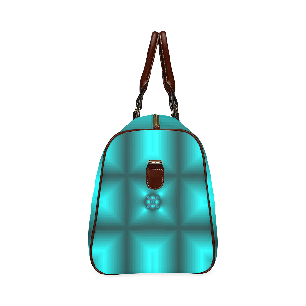 Squared Waterproof Travel Bag/Small (Model 1639)