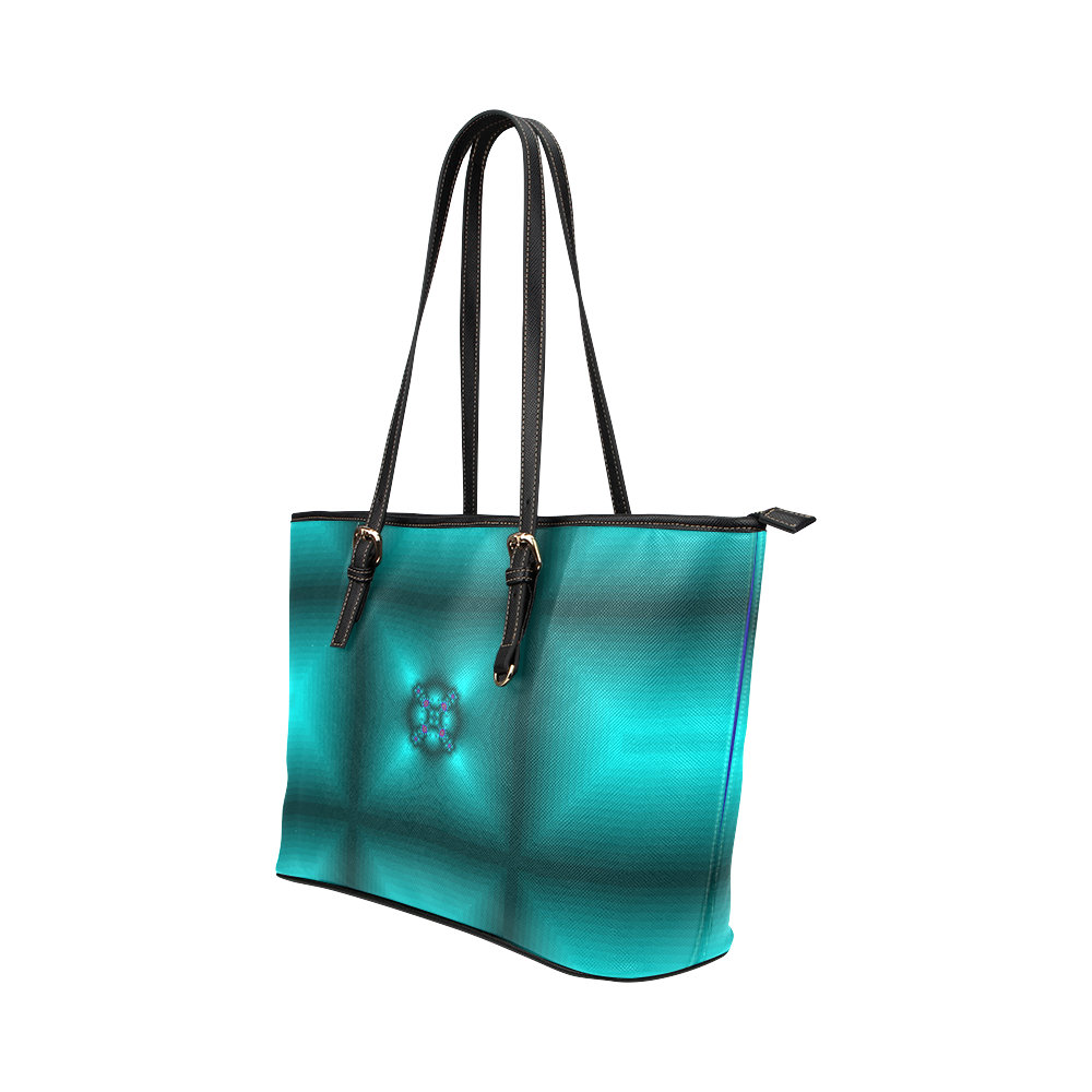 Squared Leather Tote Bag/Large (Model 1651)