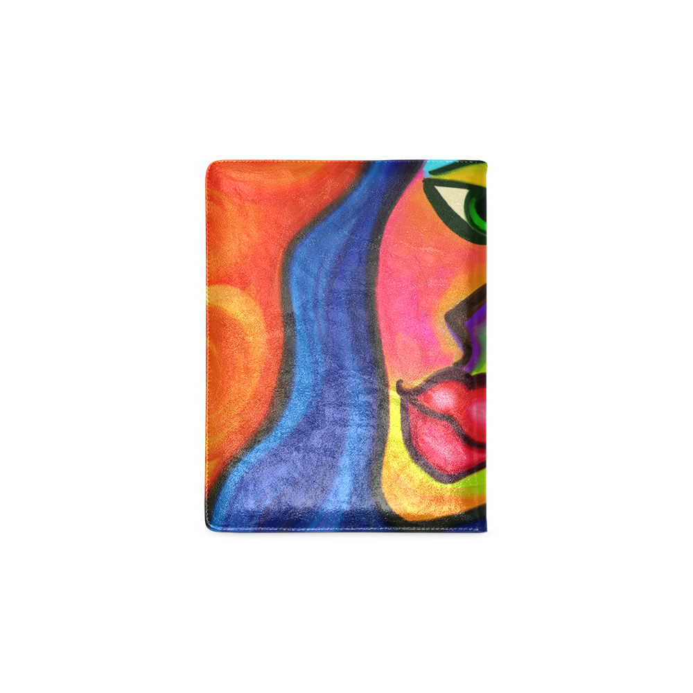 Abstract Fauvist Female Portrait Custom NoteBook B5
