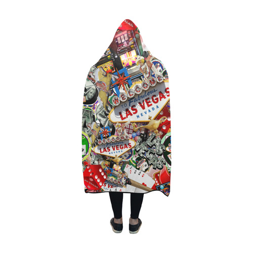 Las Vegas Icons - Gamblers Delight Hooded Blanket 60''x50''