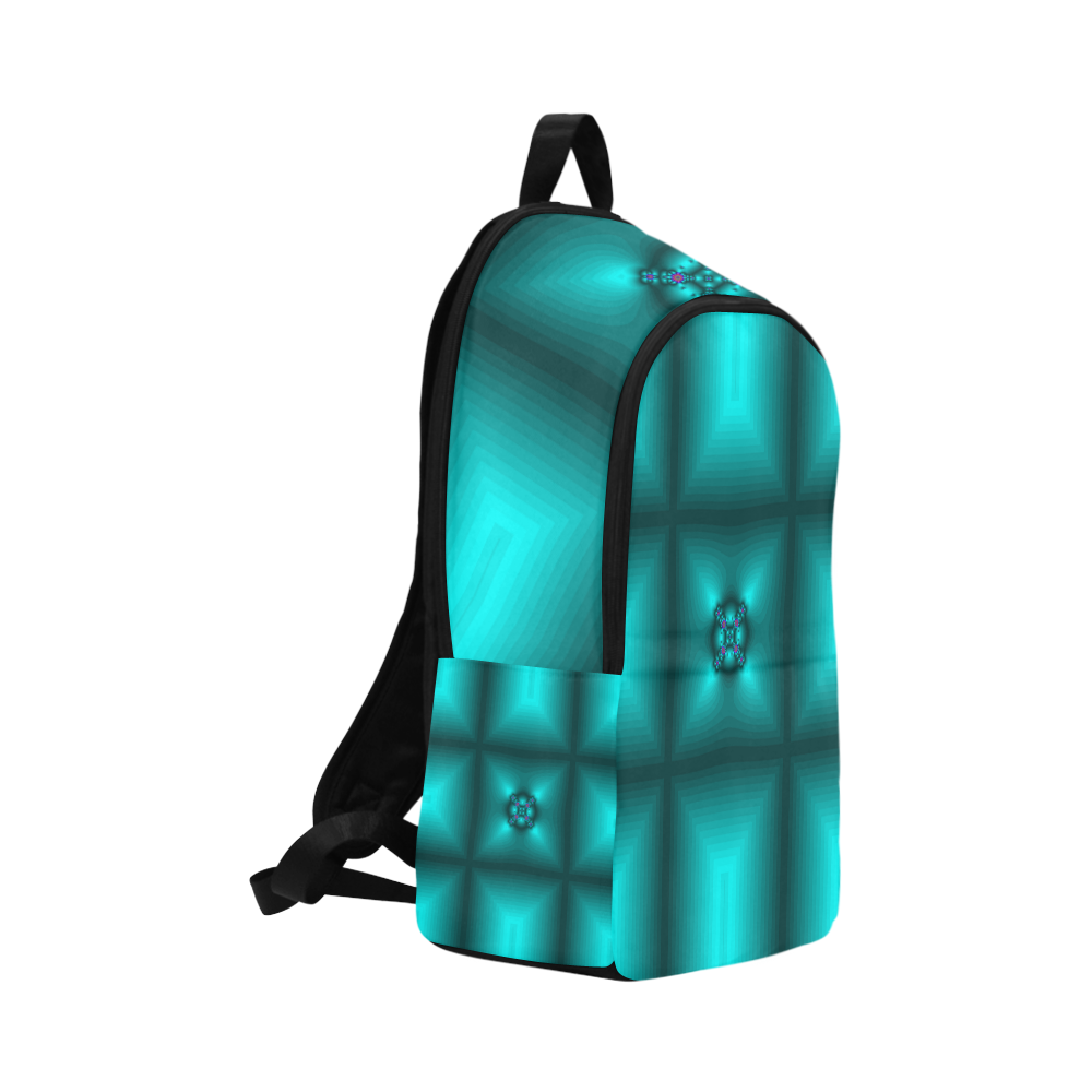 Squared Fabric Backpack for Adult (Model 1659)