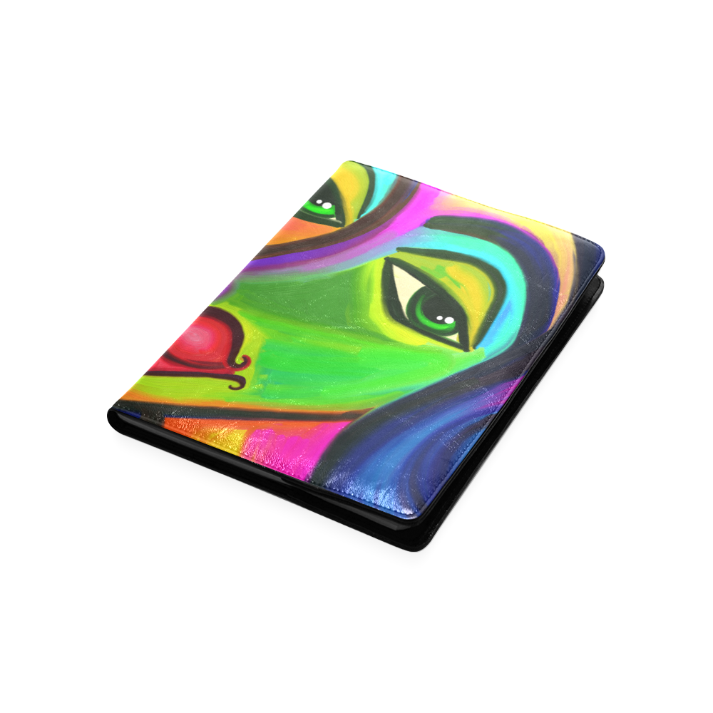 Abstract Fauvist Female Portrait Custom NoteBook B5