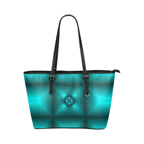 Squared Leather Tote Bag/Large (Model 1651)