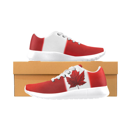 Canada Flag Running Shoes Men's Running Shoes/Large Size (Model 020)