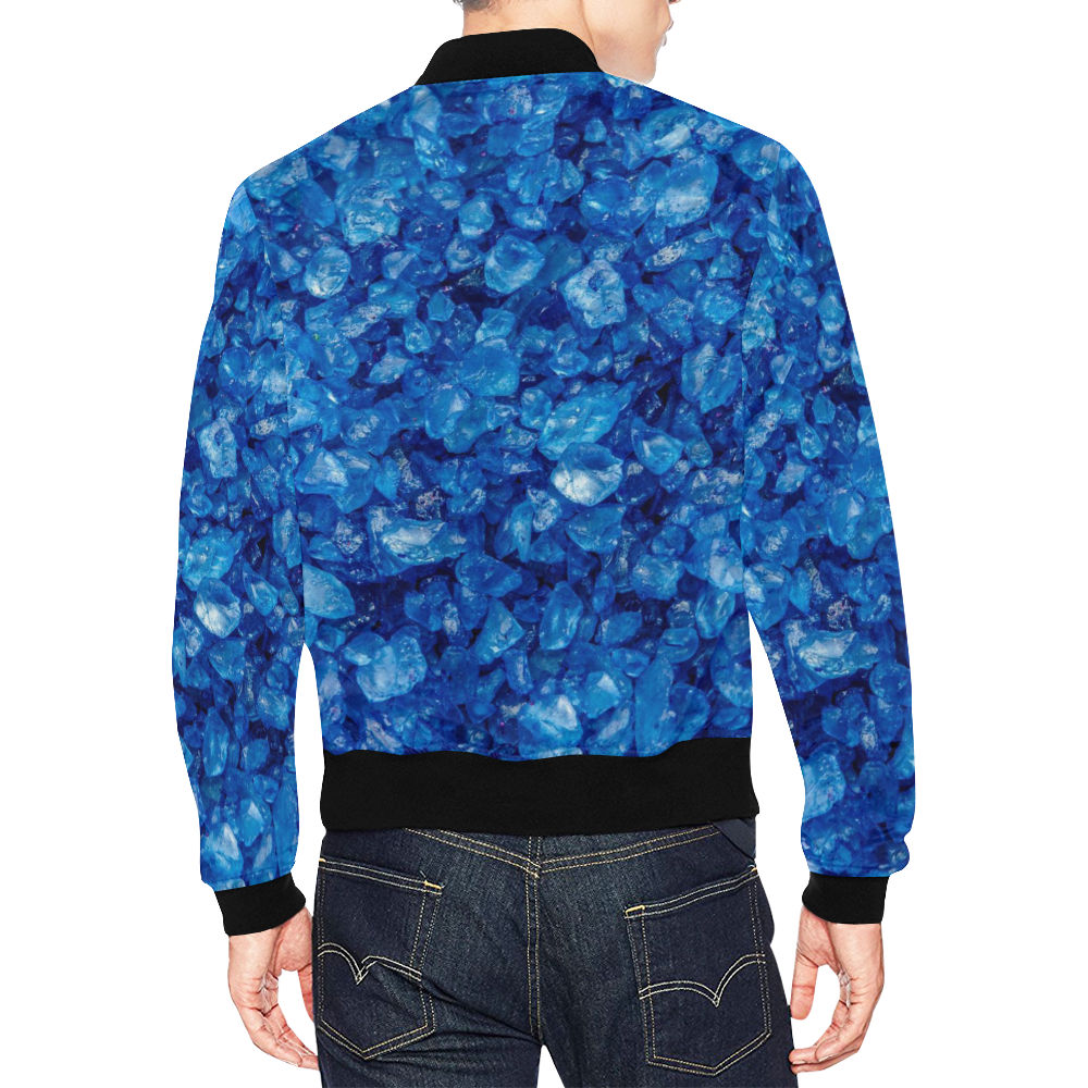 small sparkling pebbles (1)by JamColors All Over Print Bomber Jacket for Men (Model H19)