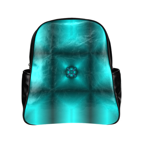 Squared Multi-Pockets Backpack (Model 1636)