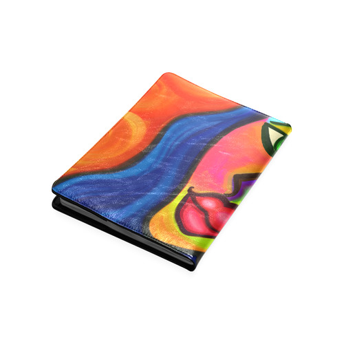 Abstract Fauvist Female Portrait Custom NoteBook B5