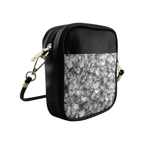 small sparkling pebbles (4)by JamColors Sling Bag (Model 1627)