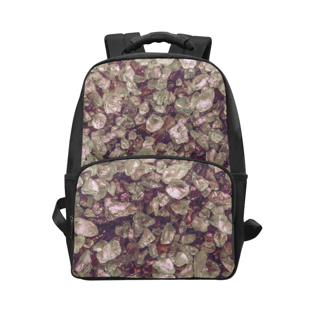 small sparkling pebbles (5)by JamColors Unisex Laptop Backpack (Model 1663)
