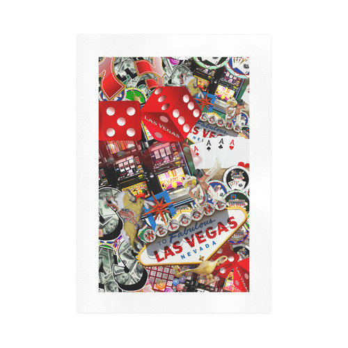 Las Vegas Icons - Gamblers Delight Art Print 16‘’x23‘’
