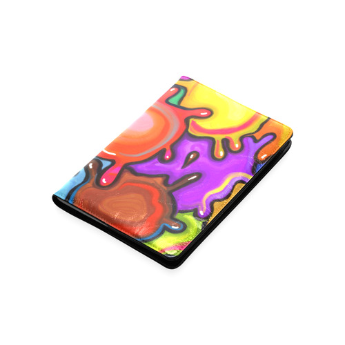 Vibrant Abstract Paint Splats Custom NoteBook A5