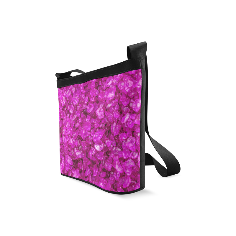 small sparkling pebbles (7)by JamColors Crossbody Bags (Model 1613)