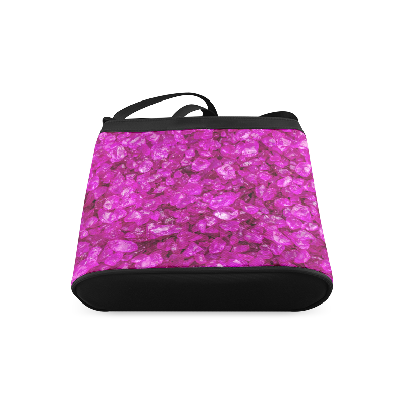 small sparkling pebbles (7)by JamColors Crossbody Bags (Model 1613)
