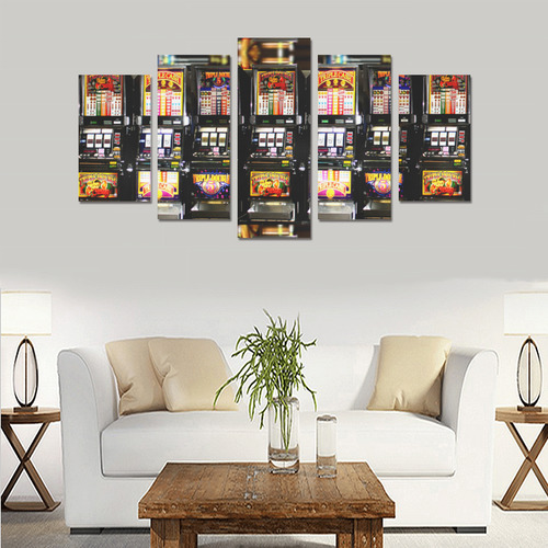 Lucky Slot Machines - Dream Machines Canvas Print Sets A (No Frame)