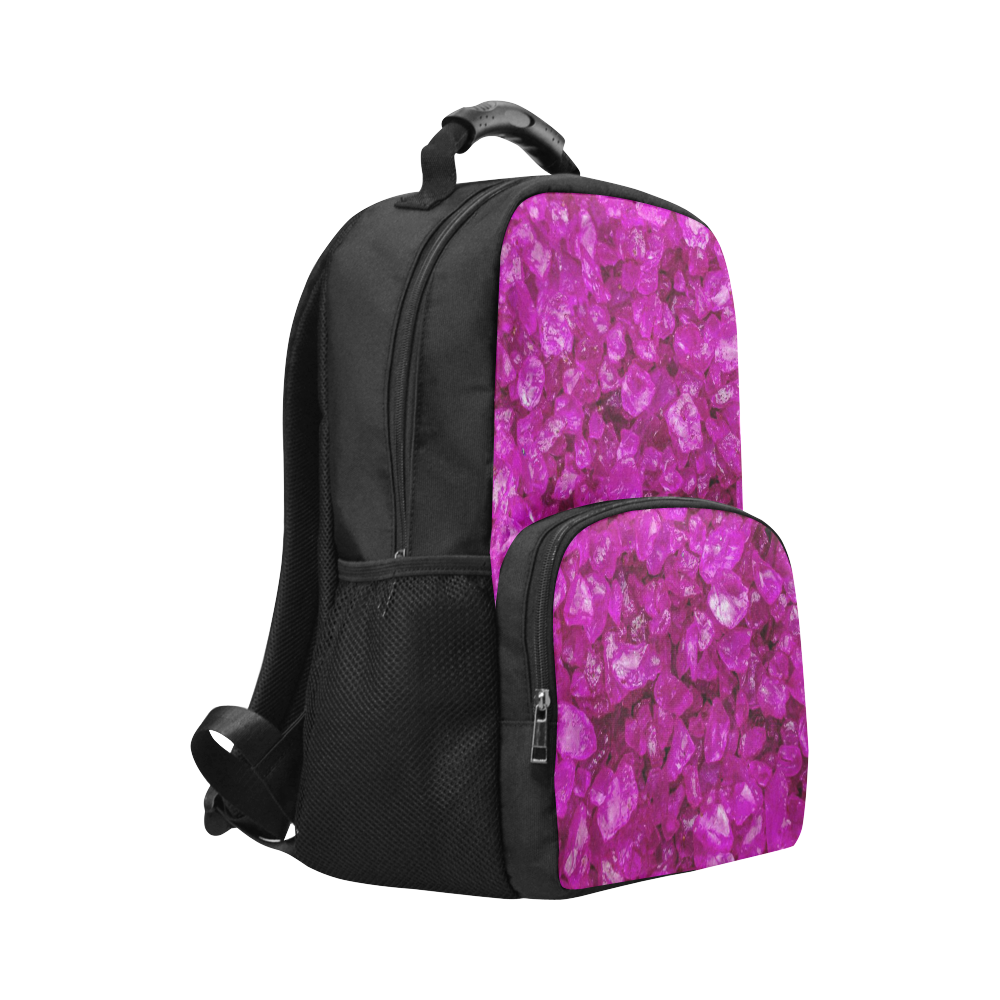 small sparkling pebbles (7)by JamColors Unisex Laptop Backpack (Model 1663)
