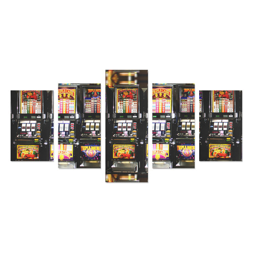 Lucky Slot Machines - Dream Machines Canvas Print Sets C (No Frame)