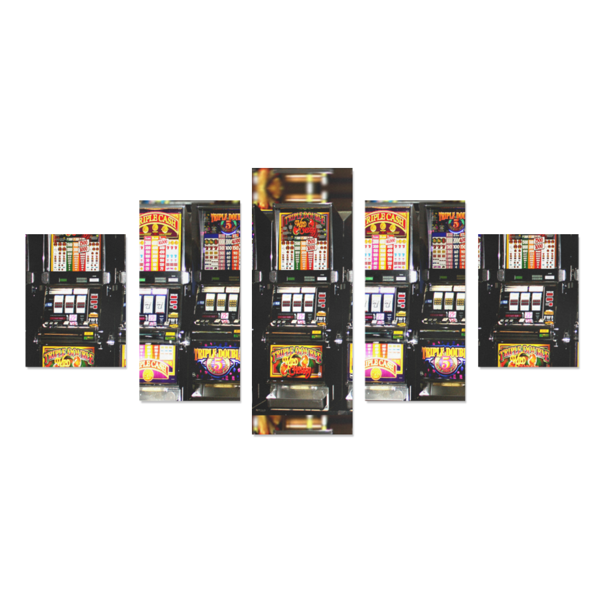 Lucky Slot Machines - Dream Machines Canvas Print Sets B (No Frame)