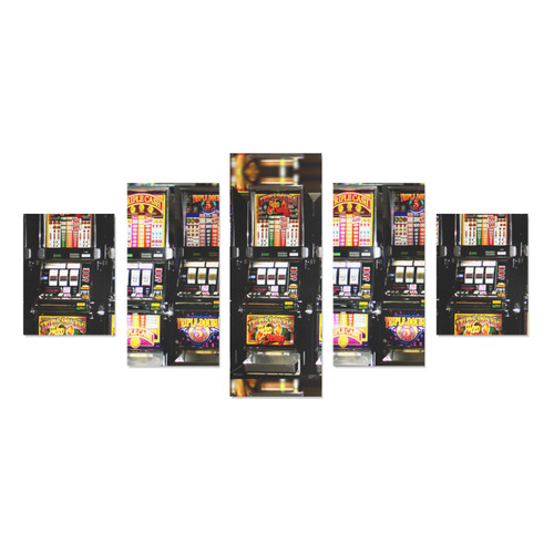 Lucky Slot Machines - Dream Machines Canvas Print Sets B (No Frame)