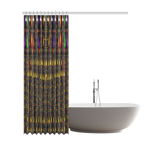 hot as candles and fireworks in warm flames Shower Curtain 72"x84"