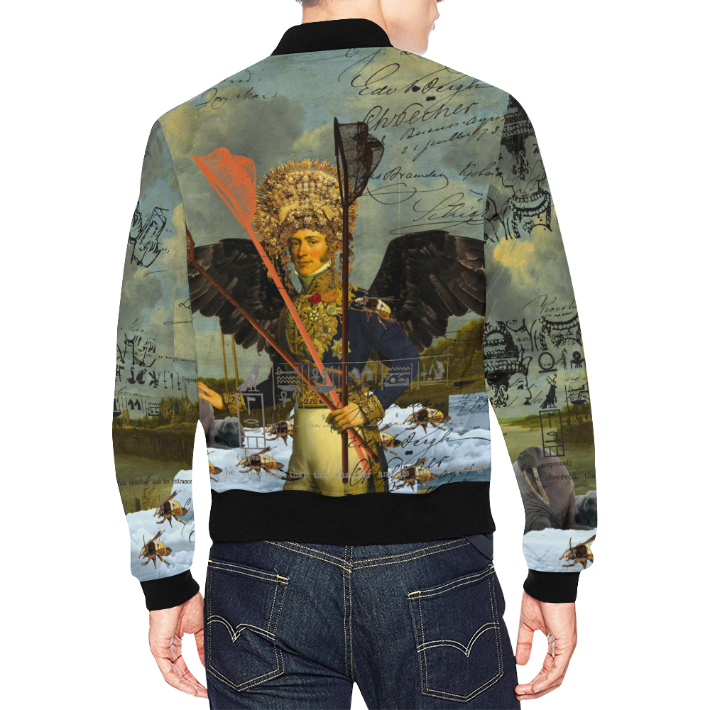 THE YOUNG KING ALT. 2 II All Over Print Bomber Jacket for Men (Model H19)