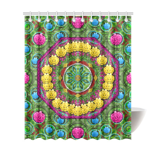Bohemian chic in fantasy style Shower Curtain 72"x84"