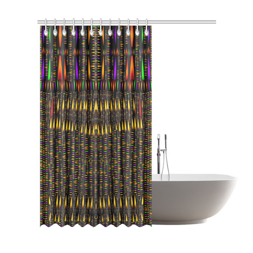 hot as candles and fireworks in warm flames Shower Curtain 72"x84"