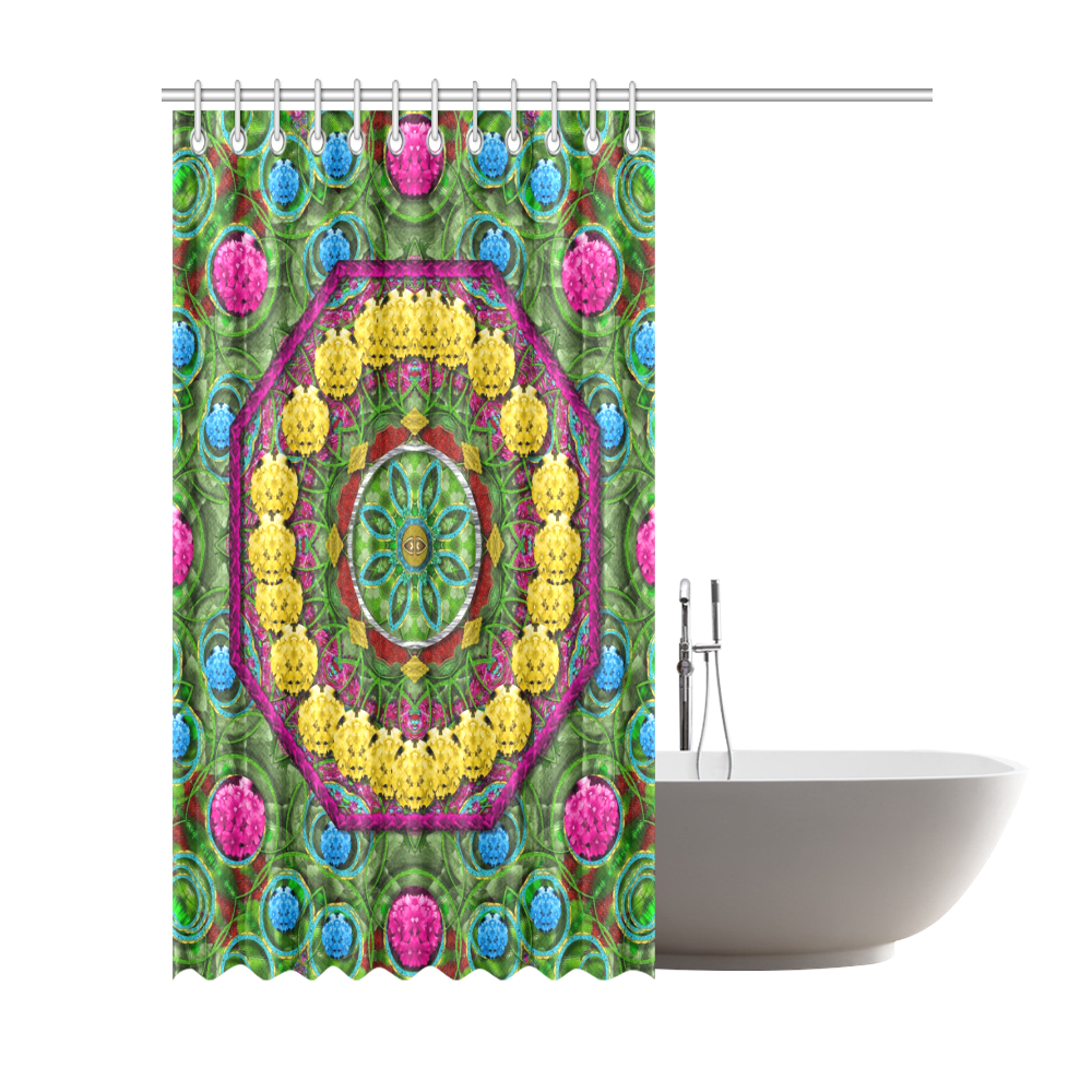 Bohemian chic in fantasy style Shower Curtain 72"x84"