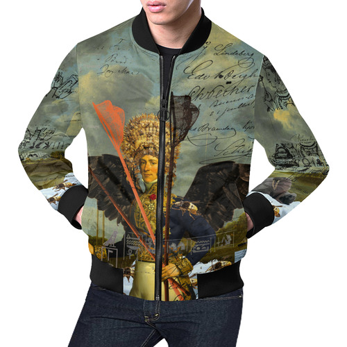 THE YOUNG KING ALT. 2 II All Over Print Bomber Jacket for Men (Model H19)