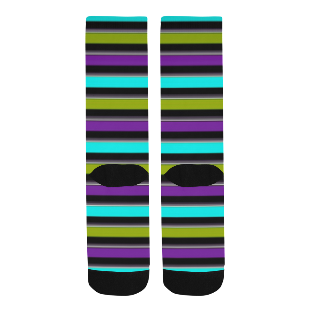 retro stripe 1 Trouser Socks