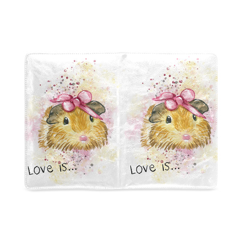 Love is... a guinea pig Custom NoteBook A5