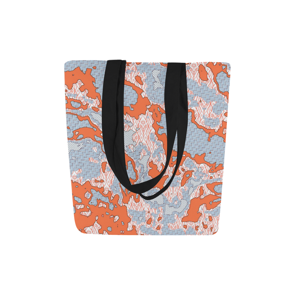 Unique abstract pattern mix 2E by FeelGood Canvas Tote Bag (Model 1657)