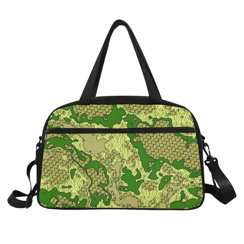 Unique abstract pattern mix 2C by FeelGood Fitness Handbag (Model 1671)